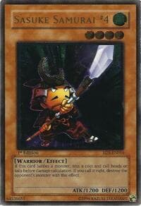 Sasuke Samurai #4 (UTR) - Rise of Destiny - YuGiOh card