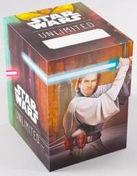 Star Wars: Unlimited Soft Crate - Obi-Wan Kenobi / Darth Maul - GameGenic Deck Boxes - Deck Boxes card