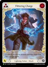 Flittering Charge (Yellow) (Extended Art) - Flesh and Blood: Promo Cards - Flesh and Blood TCG card