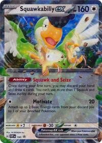 Squawkabilly ex - 160 - SV: Scarlet & Violet Promo Cards - Pokemon card
