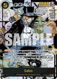 Sabo (OP04-083) (Manga) - Premium Booster -The Best- - One Piece Card Game card