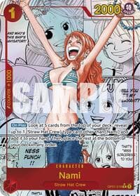 Nami (OP01-016) (Manga) - Premium Booster -The Best- - One Piece Card Game card
