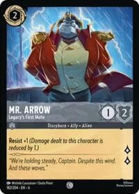 Mr. Arrow - Legacy's First Mate - Azurite Sea - Disney Lorcana card