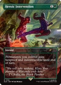 Heroic Intervention (Rainbow Foil) - Secret Lair Drop Series - Magic: The Gathering card