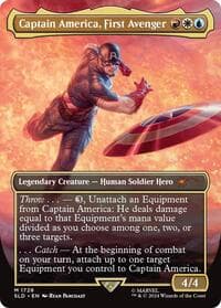 Captain America, First Avenger - Secret Lair Drop Series - Magic: The Gathering card