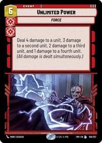 Unlimited Power - Twilight of the Republic - Star Wars: Unlimited card