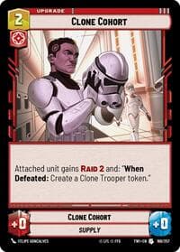 Clone Cohort - Twilight of the Republic - Star Wars: Unlimited card