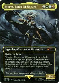 Storm, Force of Nature (Rainbow Foil) - Secret Lair Drop Series - Magic: The Gathering card