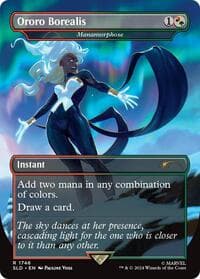 Ororo Borealis - Manamorphose - Secret Lair Drop Series - Magic: The Gathering card