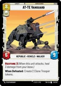 AT-TE Vanguard - Twilight of the Republic - Star Wars: Unlimited card