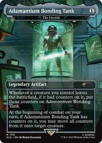 Adamantium Bonding Tank - The Ozolith - Secret Lair Drop Series - Magic: The Gathering card