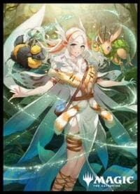 Magic: The Gathering Player's Card Sleeve - Wilds of Eldraine - Greater Auramancy (80-Pack) - Ensky Card Sleeves - Card Sleeves card