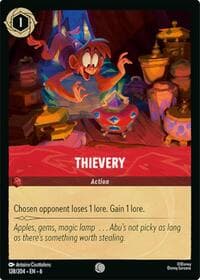 Thievery - Azurite Sea - Disney Lorcana card
