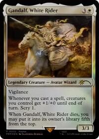 Gandalf, White Rider - Unique and Miscellaneous Promos - Magic: The Gathering card
