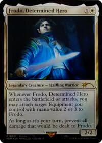 Frodo, Determined Hero - Unique and Miscellaneous Promos - Magic: The Gathering card
