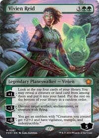 Vivien Reid (Borderless) - Foundations - Magic: The Gathering card
