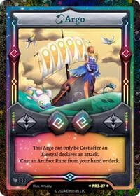 Argo - Daybreak Promos - Elestrals card