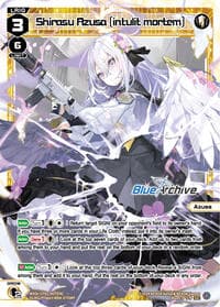 Shirasu Azusa [intulit mortem] - Blue Archive DIVA - WIXOSS card