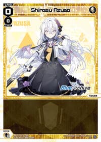 Shirasu Azusa - Blue Archive DIVA - WIXOSS card