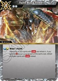 Turn Back Time - Generational Link - Battle Spirits Saga card