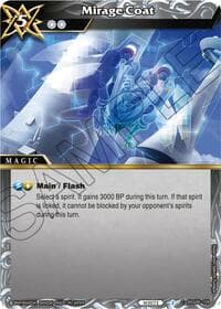 Mirage Coat - Generational Link - Battle Spirits Saga card