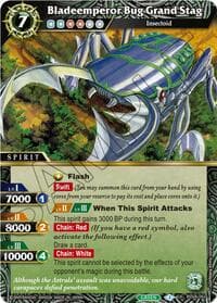 Bladeemperor Bug Grand Stag - Generational Link - Battle Spirits Saga card