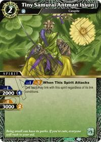 Tiny Samurai Antman Issun - Generational Link - Battle Spirits Saga card
