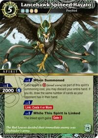 Lancehawk Spineed Hayato - Generational Link - Battle Spirits Saga card