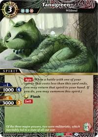 Tanugreen - Generational Link - Battle Spirits Saga card
