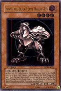 Horus The Black Flame Dragon LV4 (UTR) - Soul of the Duelist - YuGiOh card