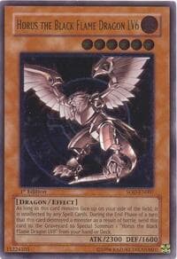 Horus the Black Flame Dragon LV6 (UTR) - Soul of the Duelist - YuGiOh card