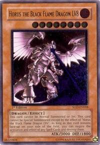 Horus the Black Flame Dragon LV8 (UTR) - Soul of the Duelist - YuGiOh card