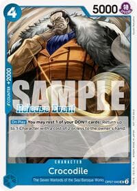 Crocodile (ST15 - ST20 Release Event Winner Pack) - One Piece Promotion Cards - One Piece Card Game card