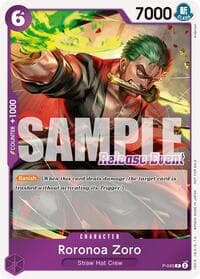 Roronoa Zoro (ST15 - ST20 Release Event Winner Pack) - One Piece Promotion Cards - One Piece Card Game card