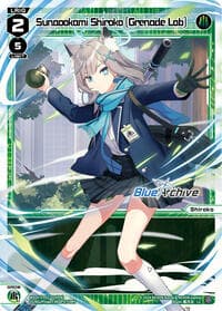 Sunaookami Shiroko [Grenade Lob] - Blue Archive DIVA - WIXOSS card