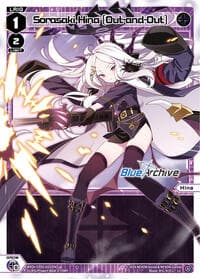 Sorasaki Hina [Out-and-Out] - Blue Archive DIVA - WIXOSS card