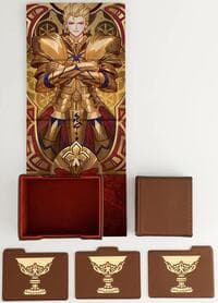 Kings of Providence Faux Leather Dicewinder Deck Box (King of Heroes) - ManaMoon Deck Boxes - Deck Boxes card