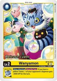 Wanyamon - Release Special Booster 2.0 Celebration Event Cards - Digimon Card Game card