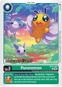Puroromon - Release Special Booster 2.0 Celebration Event Cards - Digimon Card Game card