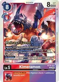 Kimeramon - BT18-015 - Release Special Booster 2.0 Celebration Event Cards - Digimon Card Game card
