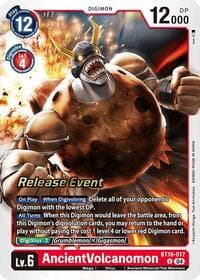 AncientVolcanomon - Release Special Booster 2.0 Celebration Event Cards - Digimon Card Game card