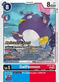 DaiPenmon - Release Special Booster 2.0 Celebration Event Cards - Digimon Card Game card