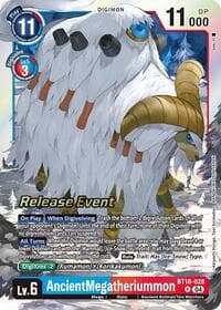 AncientMegatheriummon - Release Special Booster 2.0 Celebration Event Cards - Digimon Card Game card