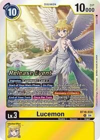 Lucemon - Release Special Booster 2.0 Celebration Event Cards - Digimon Card Game card