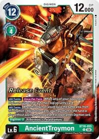 AncientTroymon - Release Special Booster 2.0 Celebration Event Cards - Digimon Card Game card
