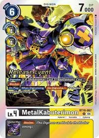 MetalKabuterimon - Release Special Booster 2.0 Celebration Event Cards - Digimon Card Game card
