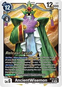 AncientWisemon - Release Special Booster 2.0 Celebration Event Cards - Digimon Card Game card
