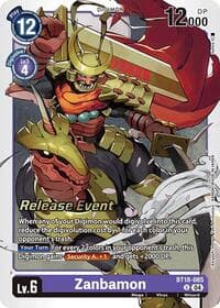 Zanbamon - Release Special Booster 2.0 Celebration Event Cards - Digimon Card Game card