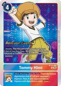 Tommy Himi - Release Special Booster 2.0 Celebration Event Cards - Digimon Card Game card