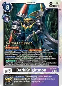 DarkKnightmon - Release Special Booster 2.0 Celebration Event Cards - Digimon Card Game card